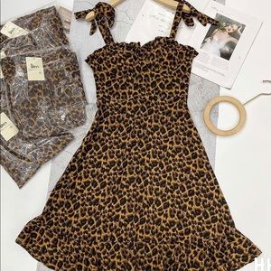 Cheetah cami dress